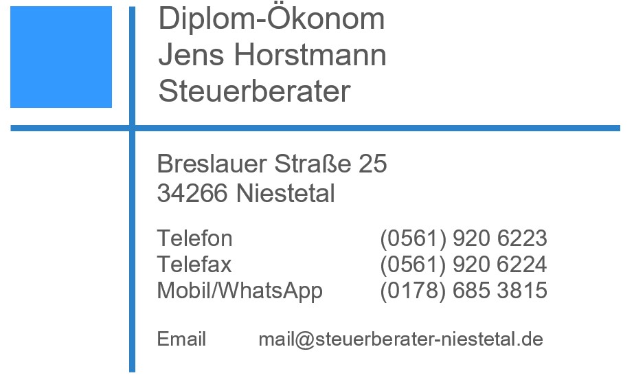 Steuerberater Jens Horstmann in Niestetal